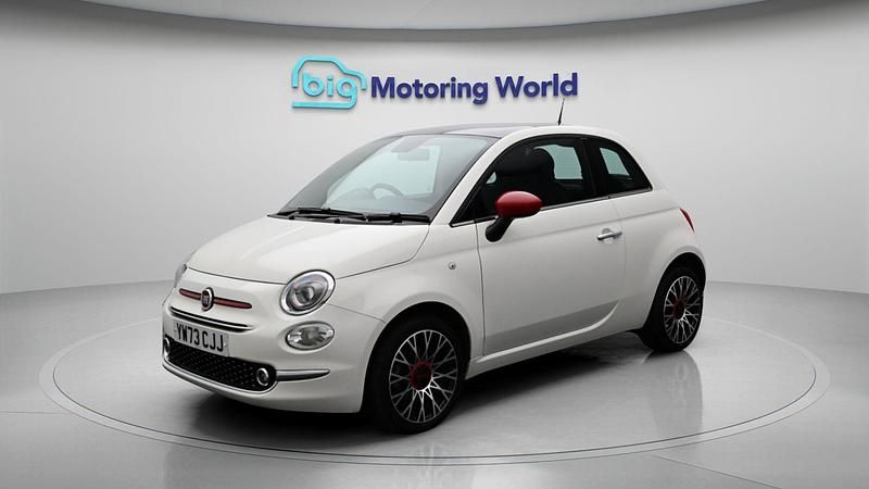Gebraucht Fiat 500 Red 69 PS (50 kW) 2022 Weiß Kleinwagen