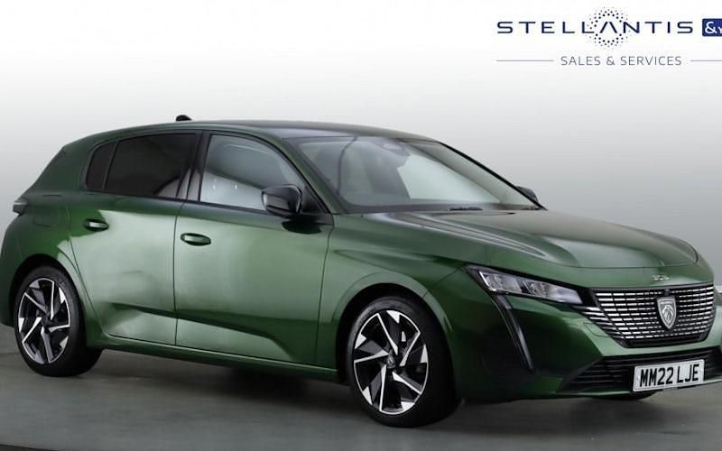 Green Used 2022 Peugeot 308 Allure Premium Hatchback | £16,006 (Fair price) - Image 1/4