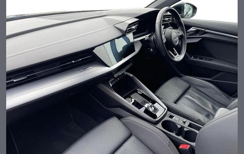 Used Audi A3 S-Line 147 HP (108 kW) 2023 Black Sedan