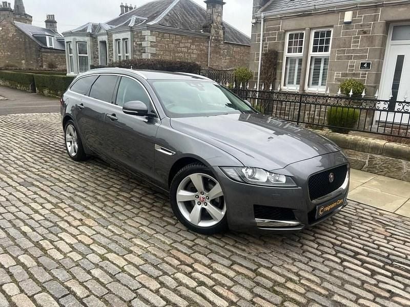 Grey Used 2019 Jaguar XF Sportbrake Portfolio Estate | £17,995 (Expensive) - Image 1/4