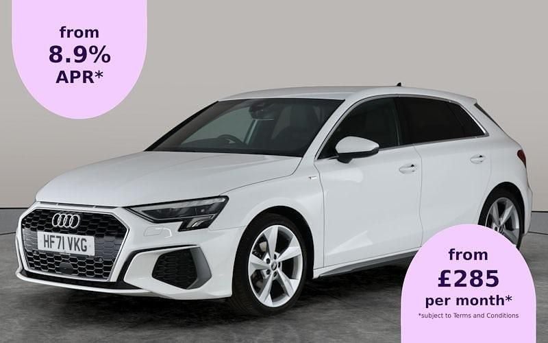 Used 2024 Audi A3 Sportback S-Line Hatchback | £20,525 (Good price) - Image 1/2