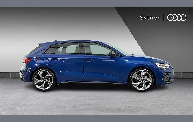 New Audi A3 Black Edition 147 HP (108 kW) 2026 Blue Hatchback