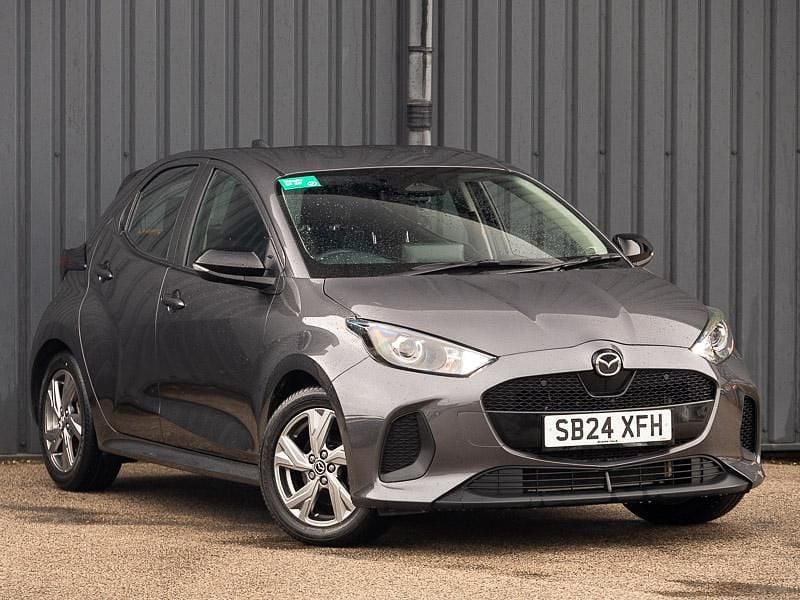Grey Used 2024 Mazda 2 Exclusive-Line Hatchback | £15,998 (Fair price) - Image 1/4