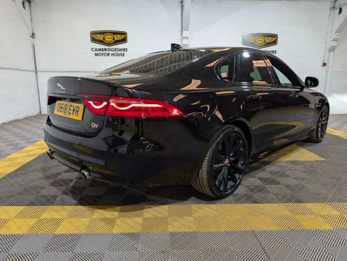 Used Jaguar XF S 300 HP (220 kW) 2018 Black Sedan