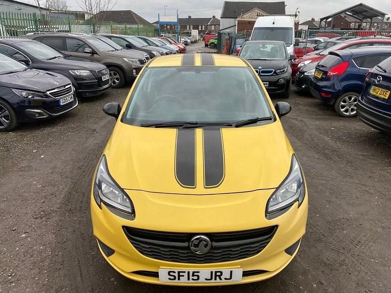 Used Vauxhall Corsa S 115 HP (84 kW) 2015 Yellow Hatchback