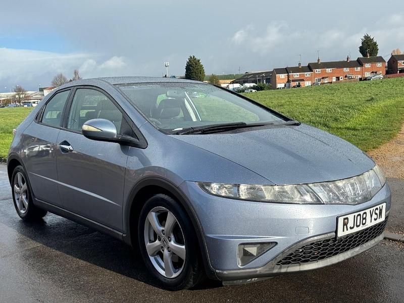 Used Honda Civic SE 138 HP (101 kW) 2008 Blue Hatchback