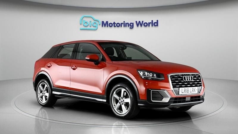 Used Audi Q2 Sport 150 HP (110 kW) 2018 Orange SUV