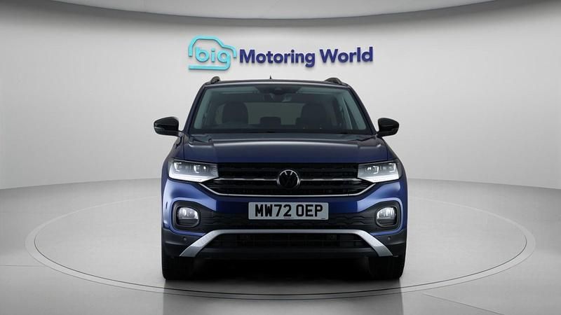Used VW T-Cross Black Edition 108 HP (79 kW) 2022 Blue SUV
