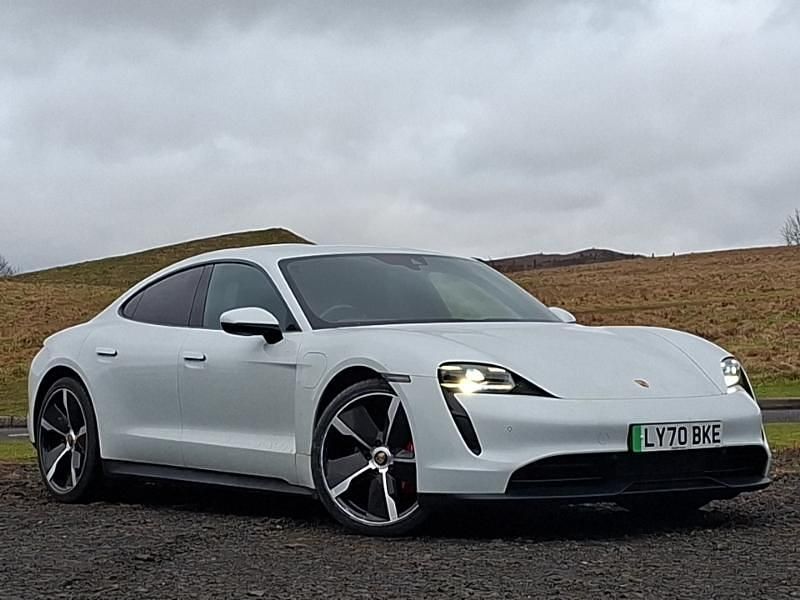 Used Porsche Taycan 419 kW (571 HP) 2020 White Sedan