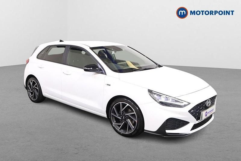 White Used 2022 Hyundai i30 N Line Hatchback | £16,849 (Fair price) - Image 1/4