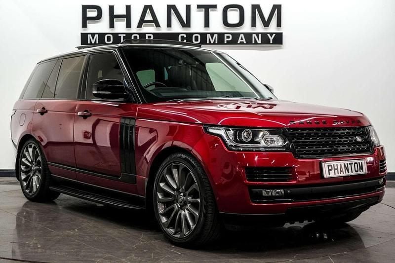 Red Used 2015 Land Rover Range Rover Autobiography SUV | £23,790 (Good price) - Image 1/4