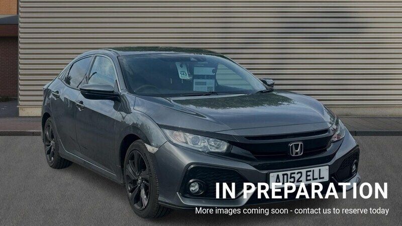 Grey Used 2020 Honda Civic SR Hatchback | £14,006 (Fair price) - Image 1/4