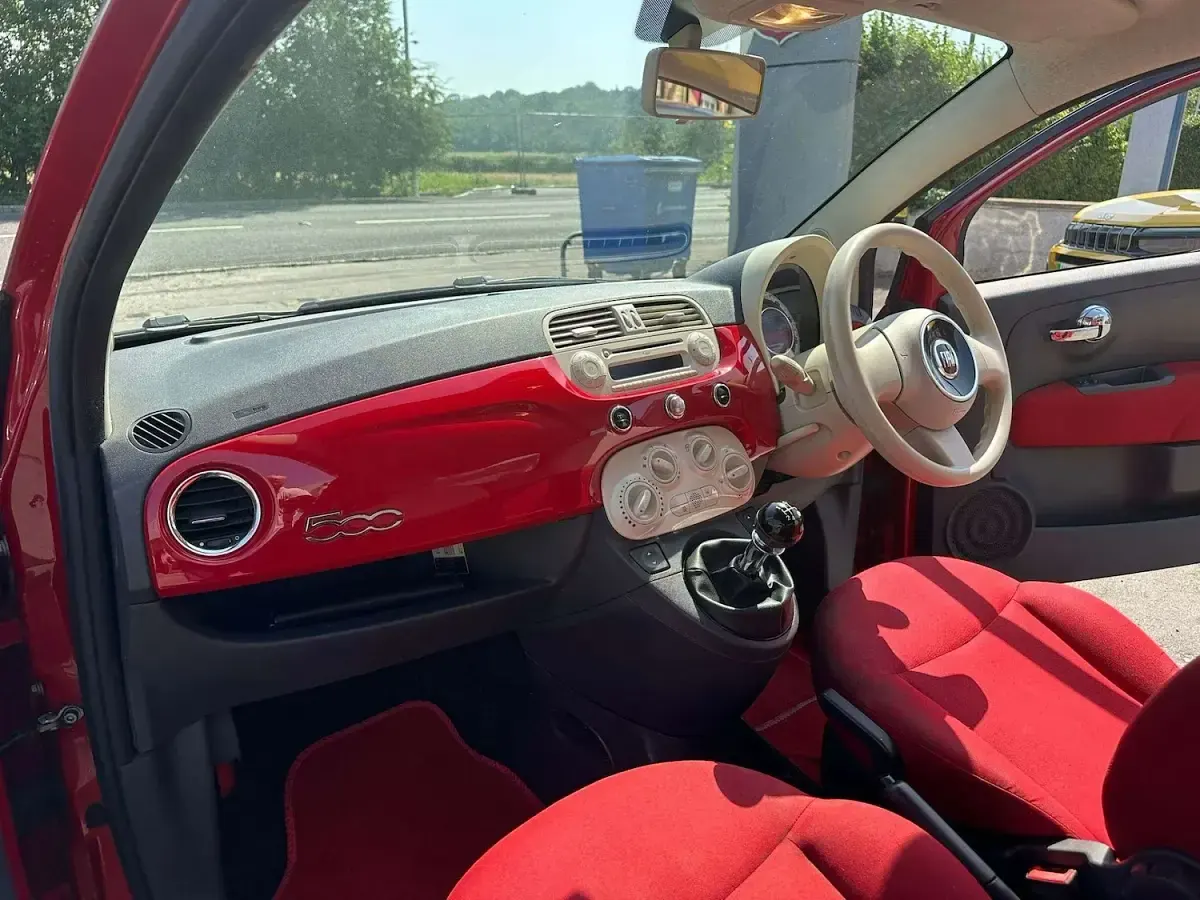 Used Fiat 500 Pop 69 HP (50 kW) 2013 Red Hatchback