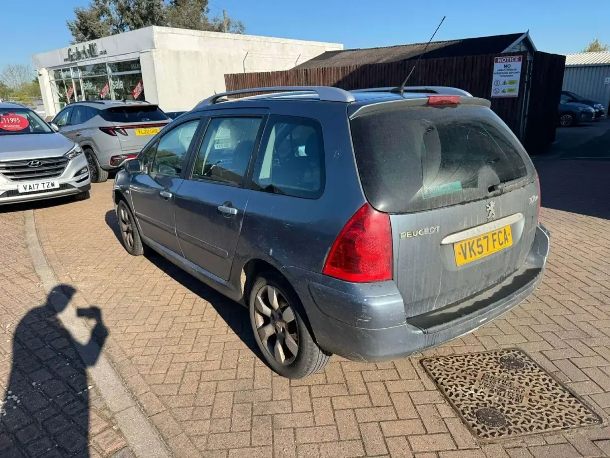 Used Peugeot 307 S 110 HP (80 kW) 2008 Grey Estate