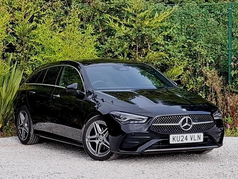Black Used 2024 Mercedes CLA180 Executive Sedan | £24,998 (Fair price) - Image 1/4
