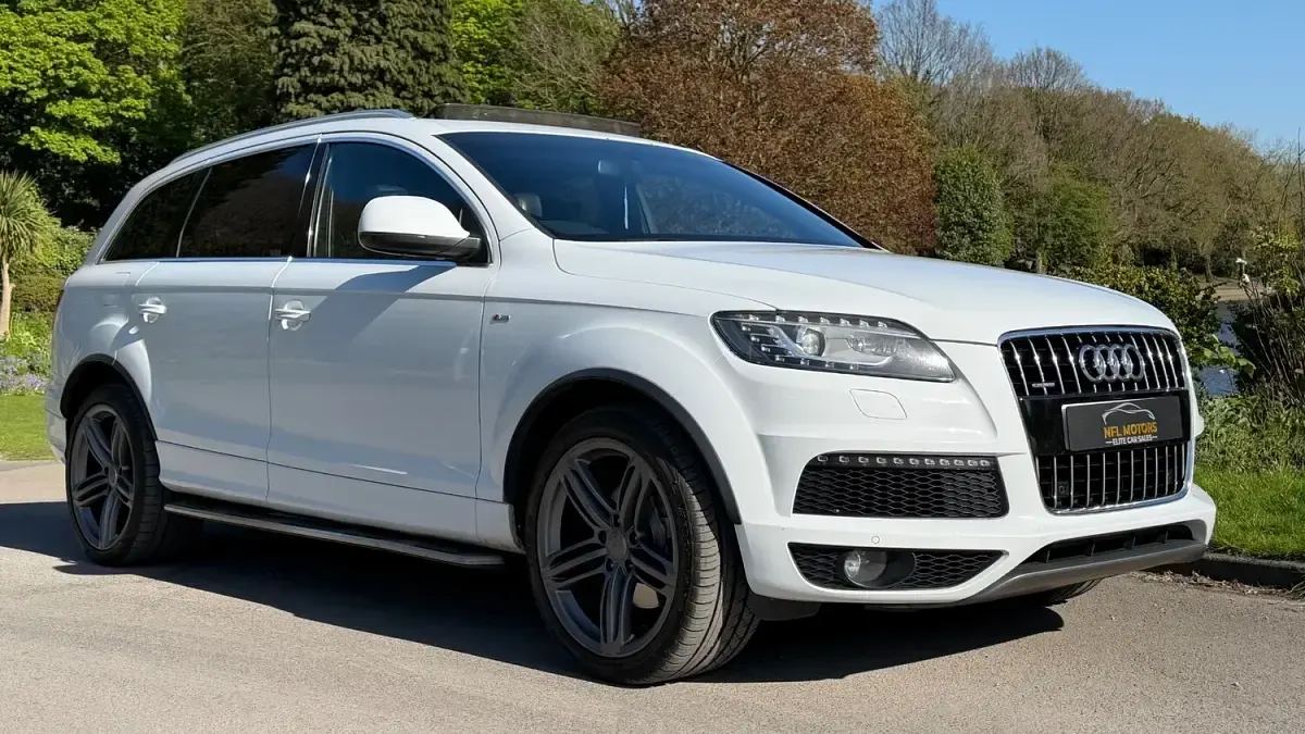 Used Audi Q7 S-line plus 2014 White SUV