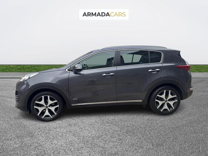Used Kia Sportage GT-Line 177 HP (130 kW) 2017 Silver SUV