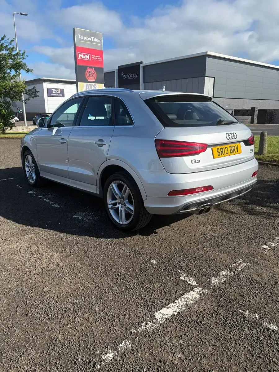 Used Audi Q3 S-Line 177 HP (130 kW) 2013 Silver SUV