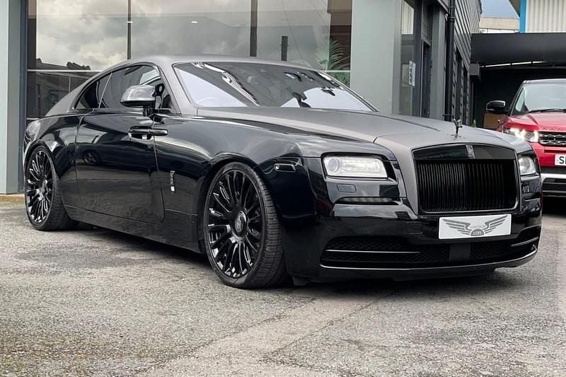 Used Rolls Royce Wraith 624 HP (458 kW) 2014 Metallic black Coupe