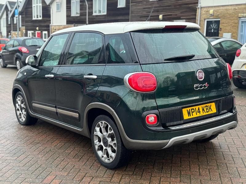 Used Fiat 500L Trekking 85 HP (62 kW) 2014 Green/white MPV