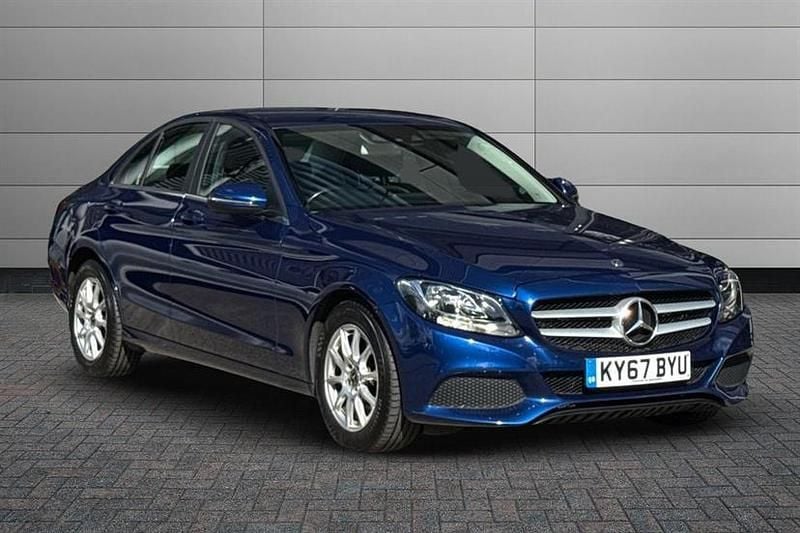 Blue Used 2017 Mercedes C200 SE Sedan | £9,995 (Super price) - Image 1/4