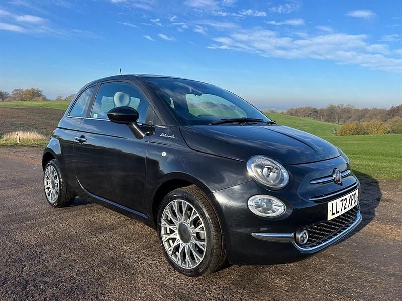 Black Used 2022 Fiat 500 Dolcevita Hatchback | £10,990 (Fair price) - Image 1/4
