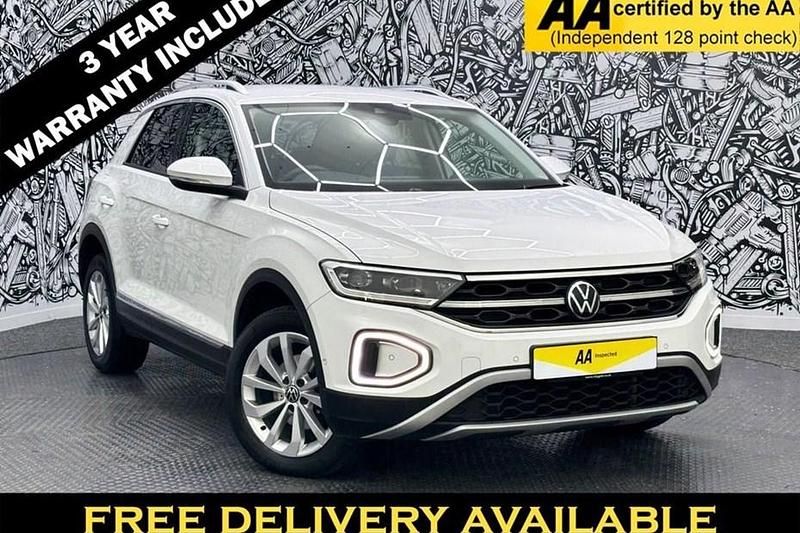 White Used 2022 VW T-Roc Style SUV | £19,795 (Fair price) - Image 1/1