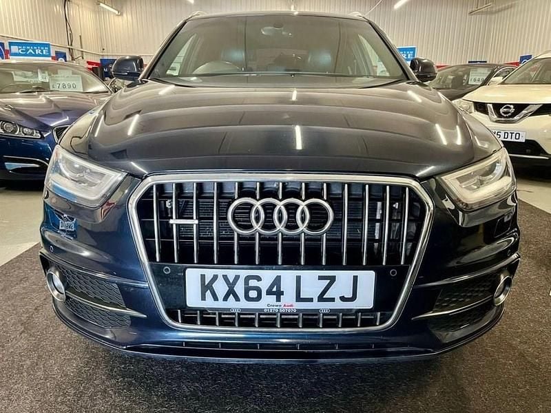 Used Audi Q3 S-Line 177 HP (130 kW) 2014 Blue SUV