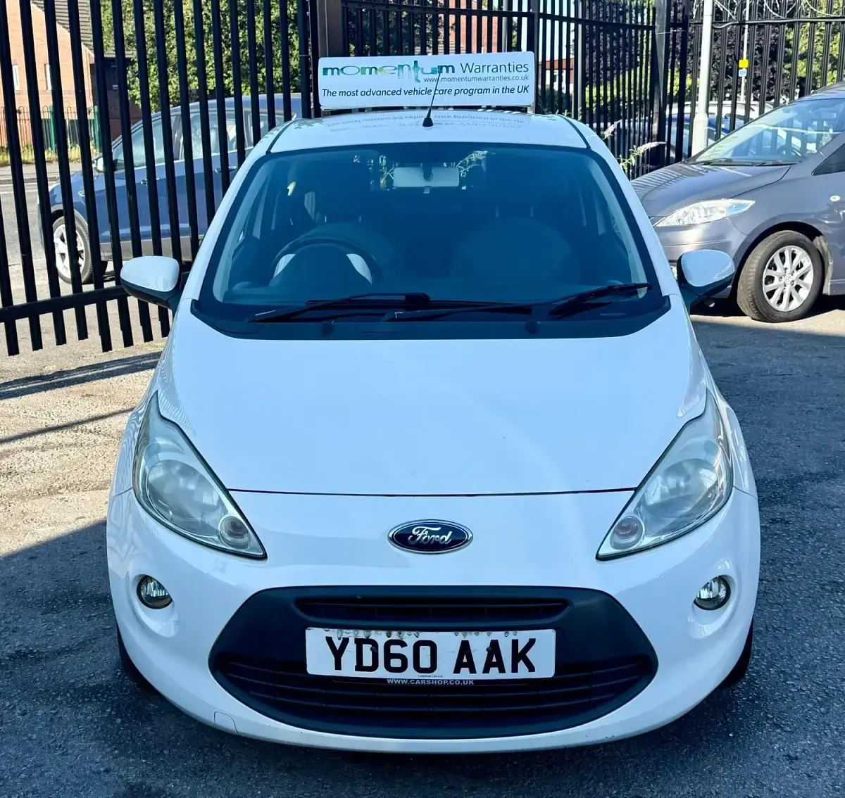 Used Ford Ka Zetec 69 HP (50 kW) 2010 White Hatchback