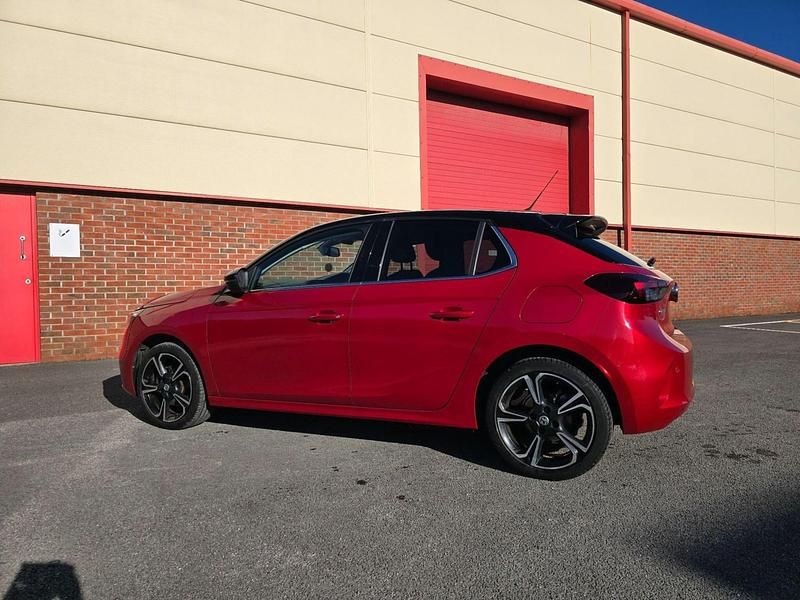 Used Vauxhall Corsa Elite 100 HP (73 kW) 2020 Red Hatchback