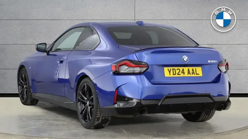 Used BMW 230 Coupé M Sport 242 HP (177 kW) 2024 Blue Coupe