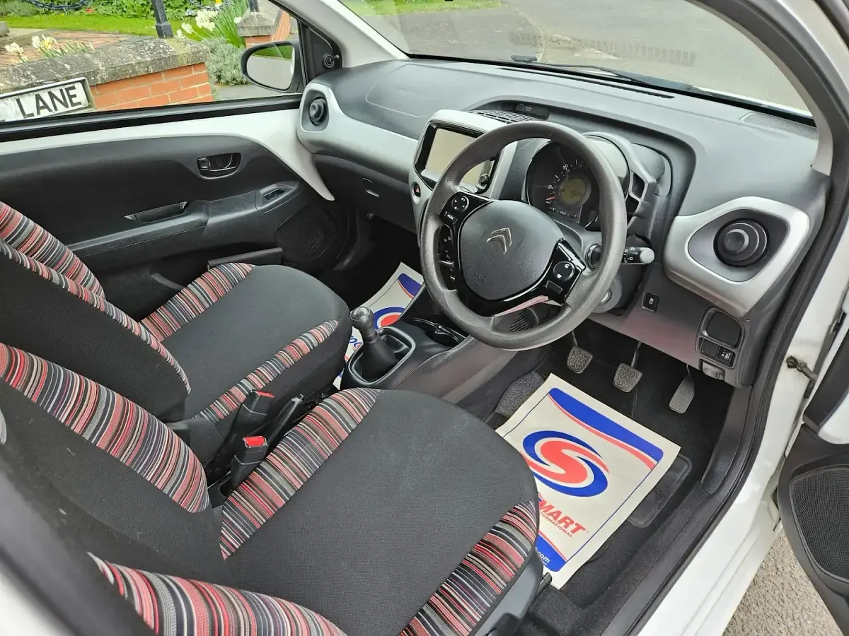 Used Citroën C1 Feel 68 HP (50 kW) 2017 White Hatchback