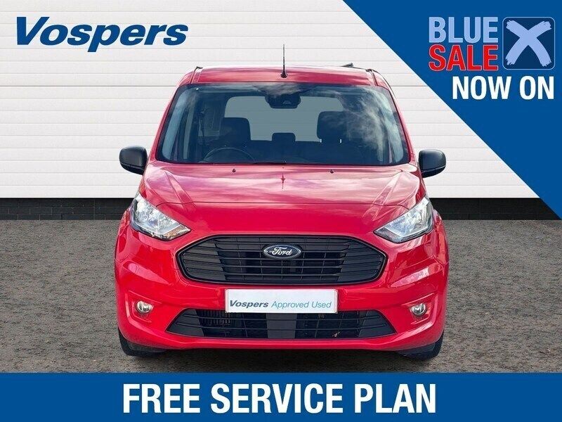 Used Ford Tourneo Zetec 120 HP (88 kW) 2021 Red MPV