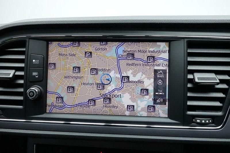 Used Seat Leon XCELLENCE 130 HP (95 kW) 2020 Blue Hatchback