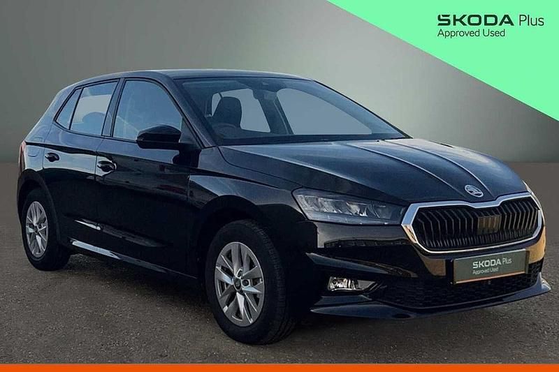 Used Skoda Fabia SE 95 HP (69 kW) 2025 Black Hatchback