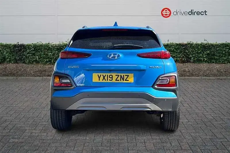 Used Hyundai Kona Premium 120 HP (88 kW) 2019 Blue SUV