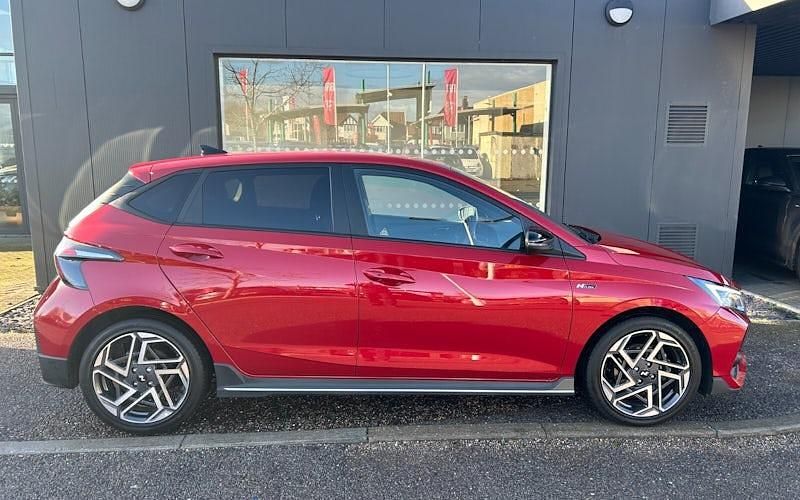 Used Hyundai i20 N Line 101 HP (74 kW) 2024 Dragon red Hatchback