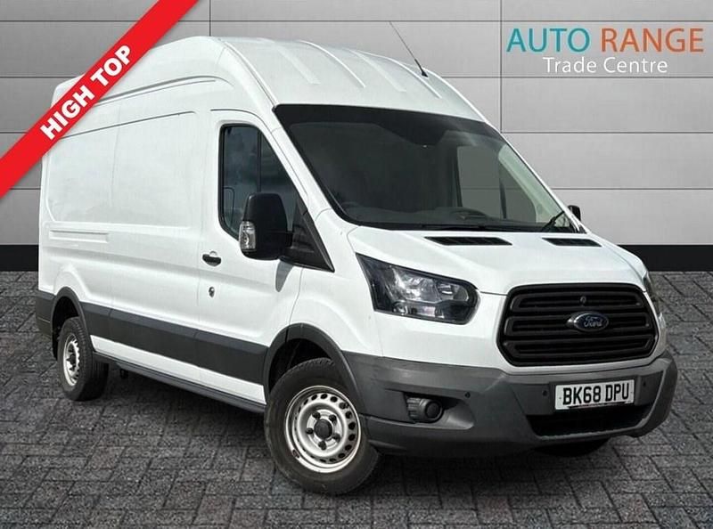 Used Ford Transit 130 HP (95 kW) 2018 White Van