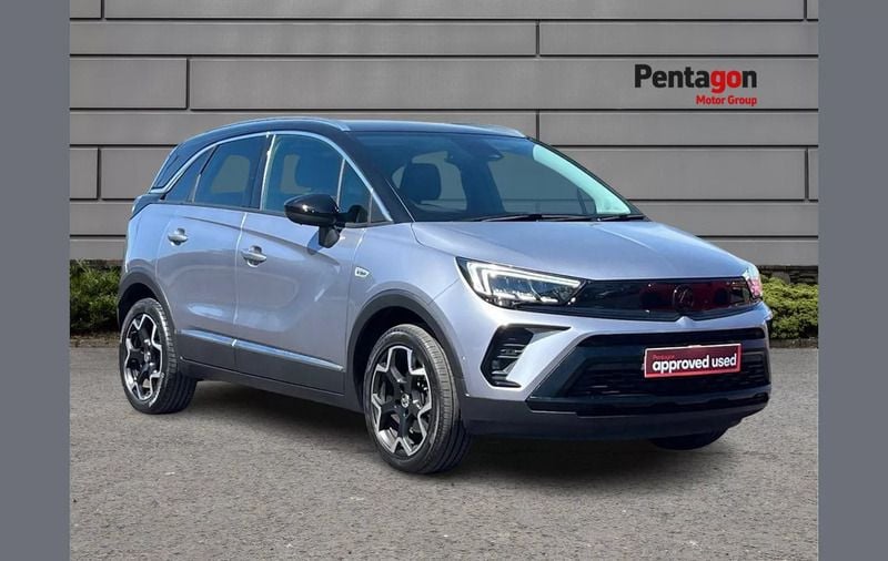 Grey Used 2022 Vauxhall Crossland Ultimate SUV | £13,495 (Good price) - Image 1/4