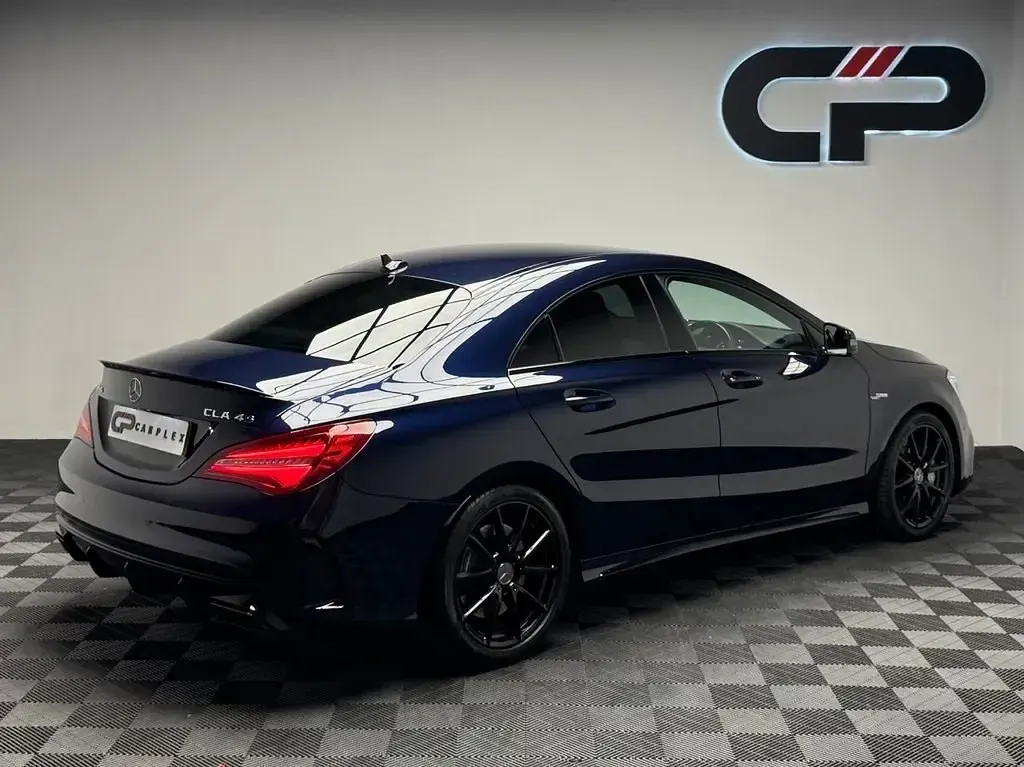 Used Mercedes CLA45 AMG 2017 Blue Sedan