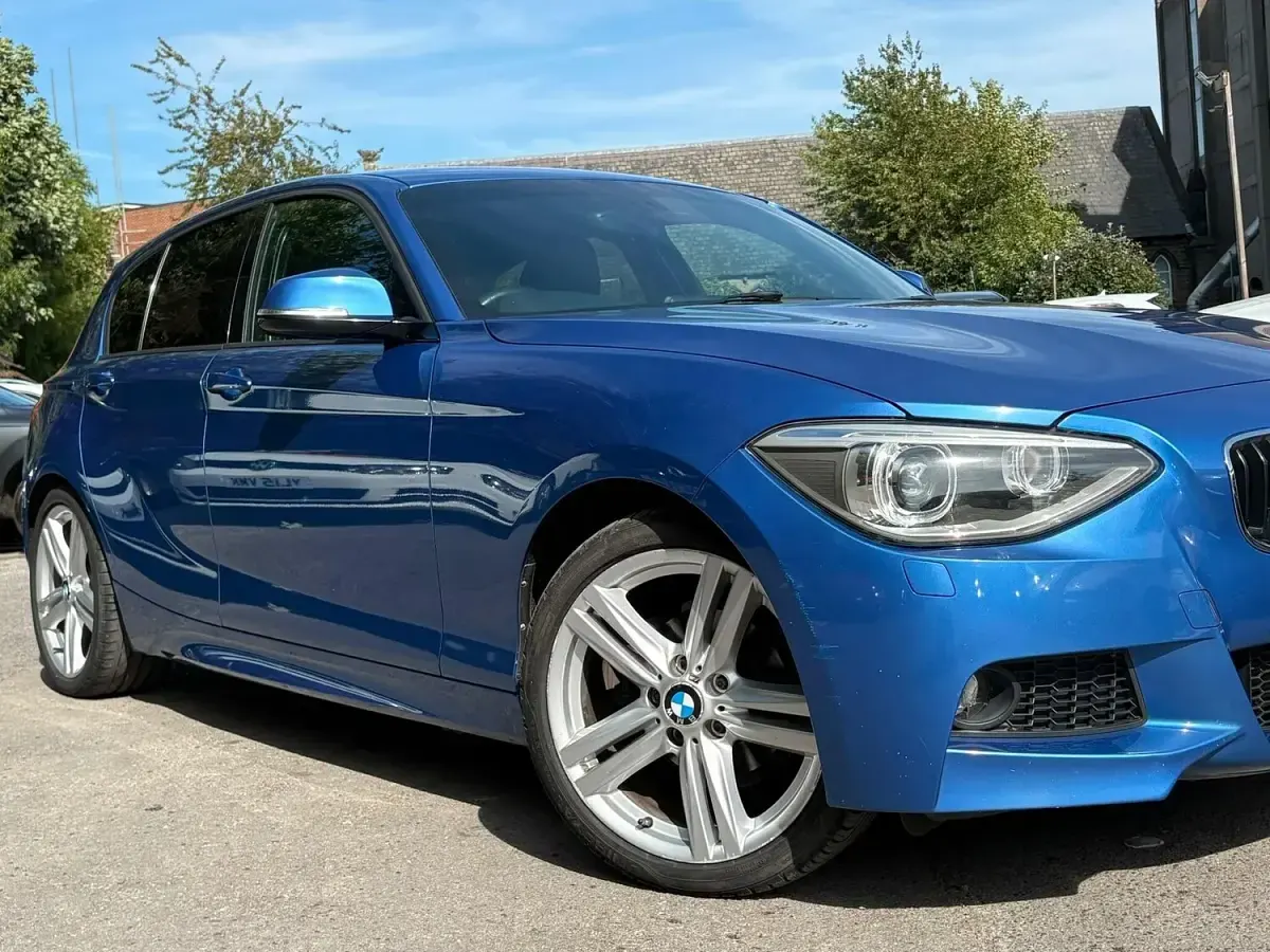 Used BMW 118 M Sport 140 HP (102 kW) 2013 Blue Hatchback