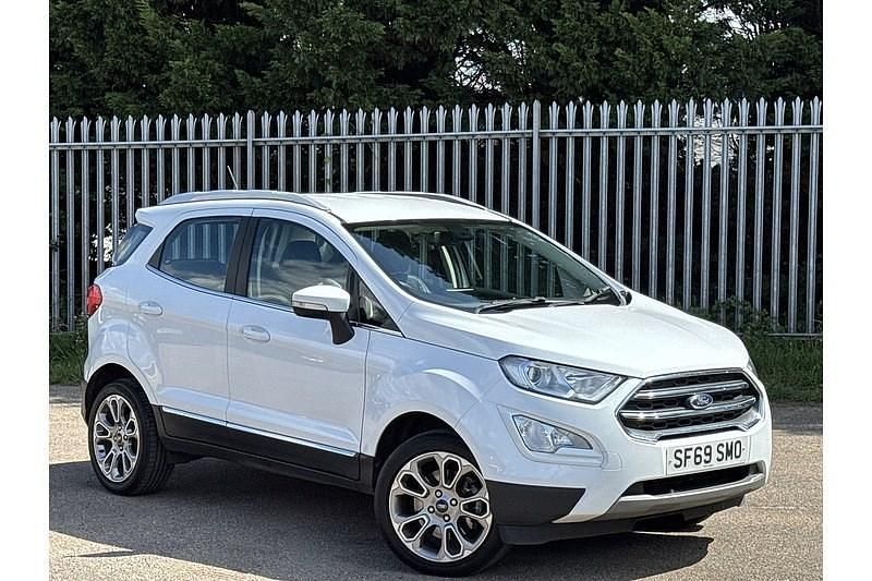 White Used 2019 Ford Ecosport Titanium SUV | £9,375 (Fair price) - Image 1/4