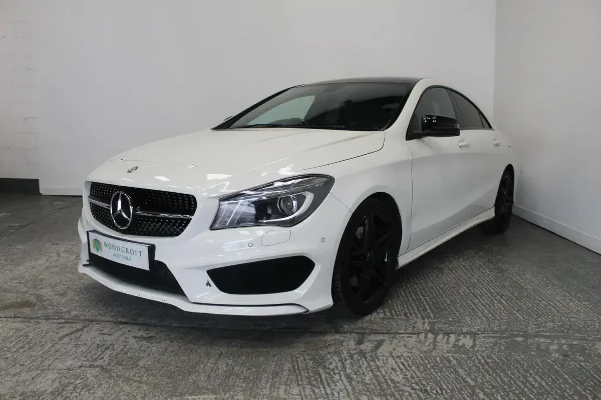 Used Mercedes CLA220 AMG 177 HP (130 kW) 2014 White Sedan