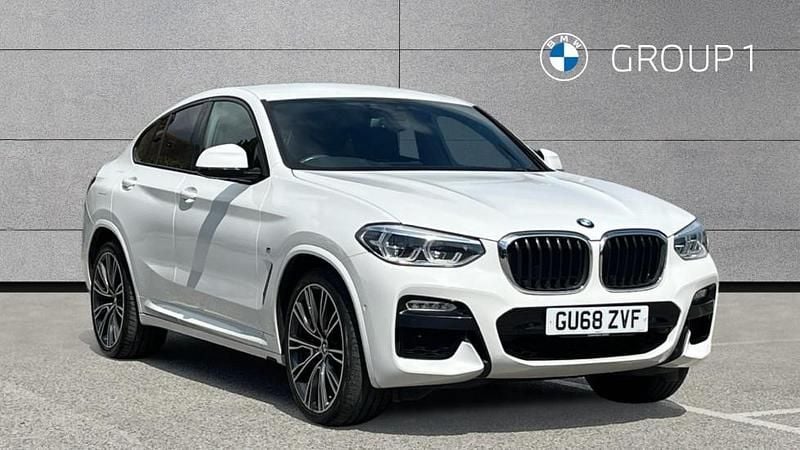 White Used 2018 BMW X4 M Sport SUV | £25,500 (Fair price) - Image 1/4
