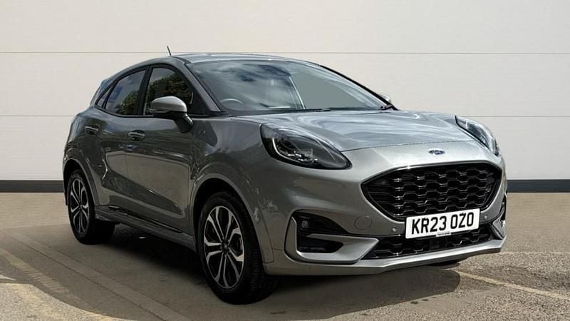 Silver Used 2023 Ford Puma Gen-E ST-Line Hatchback | £18,891 (Fair price) - Image 1/4