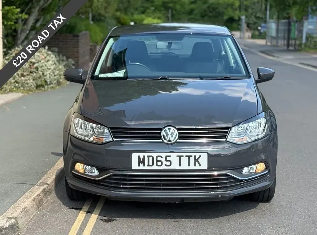 Used VW Polo SE 75 HP (55 kW) 2015 Grey Hatchback
