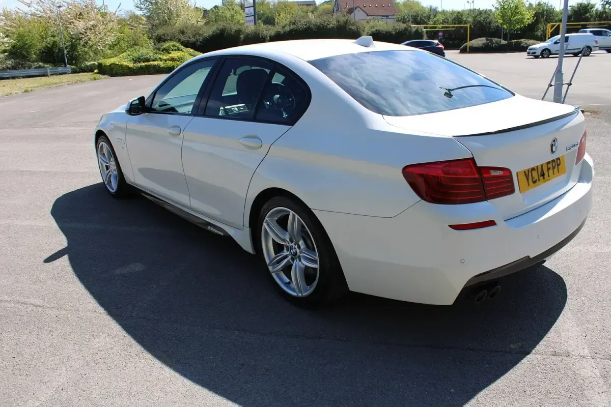 Used BMW 520 M Sport 2014 White Sedan