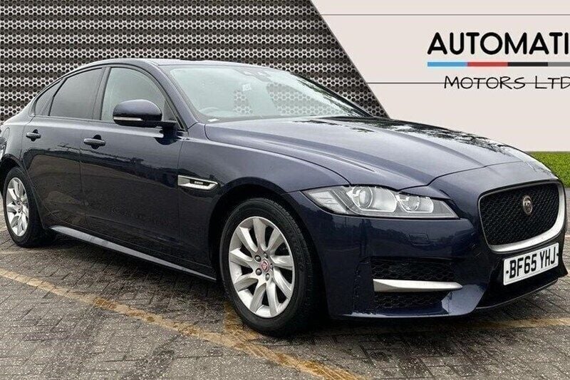 Blue Used 2015 Jaguar XF R-Sport Sedan | £4,990 - Image 1/1