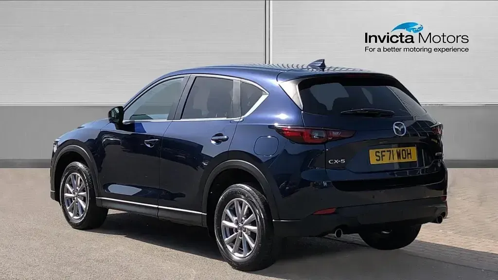 Used Mazda CX-5 165 HP (121 kW) 2022 Blue SUV