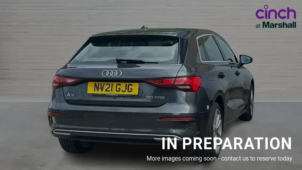 Used Audi A3 Sport 110 HP (80 kW) 2021 Grey Sedan